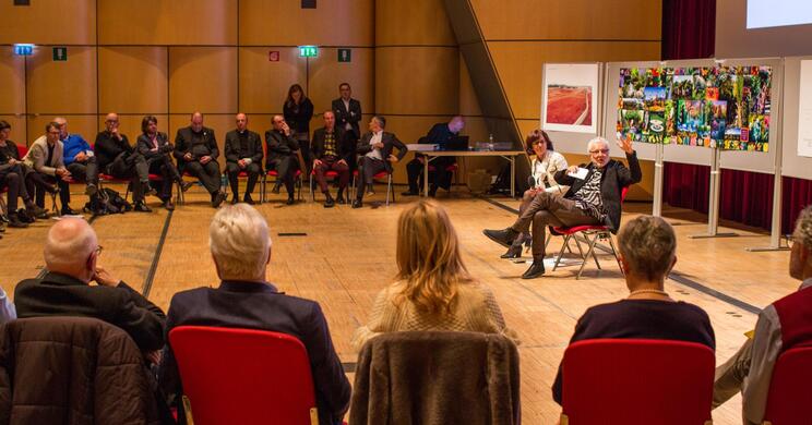 Öffentliche Projektpräsentation mit André Heller.